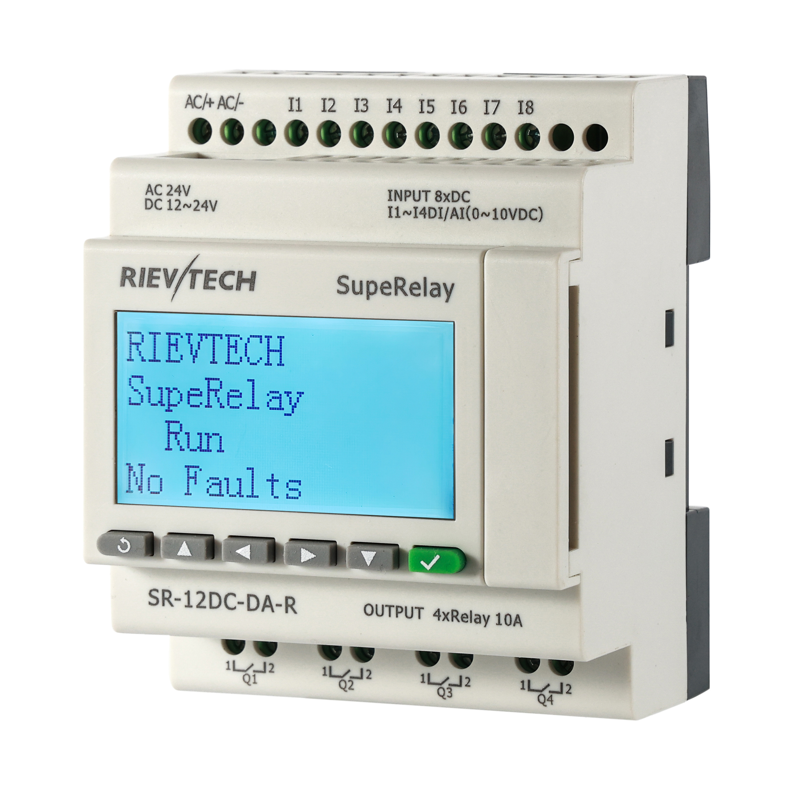 Программируемый логический контроллер SR-12DC-DA-R