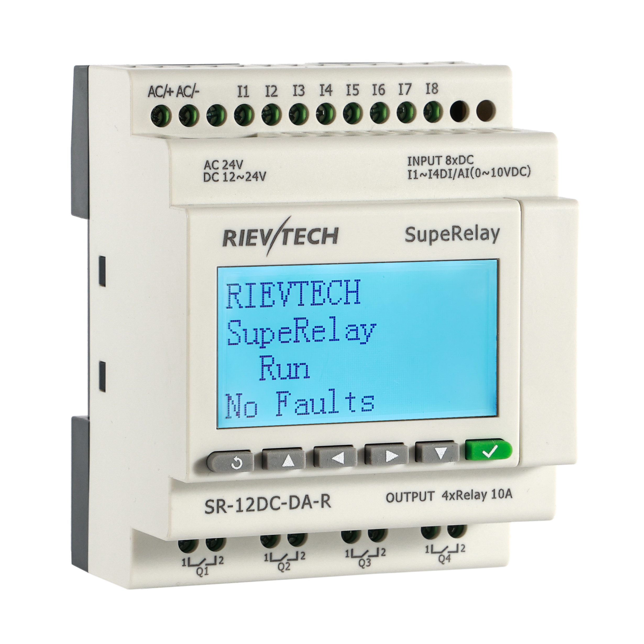 Программируемый логический контроллер SR-12DC-DA-R