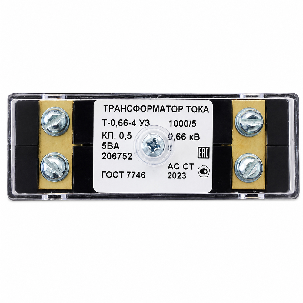 Трансформатор тока Т-0,66 1000/5 А У3 5 ВА класс 0,5