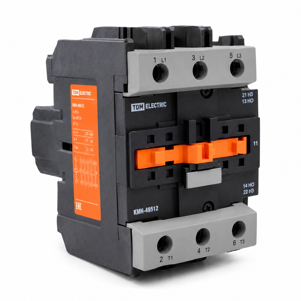 Контактор TDM ELECTRIC КМН-49512 SQ0708-0030 95А 230В/АС3 1НО+1НЗ